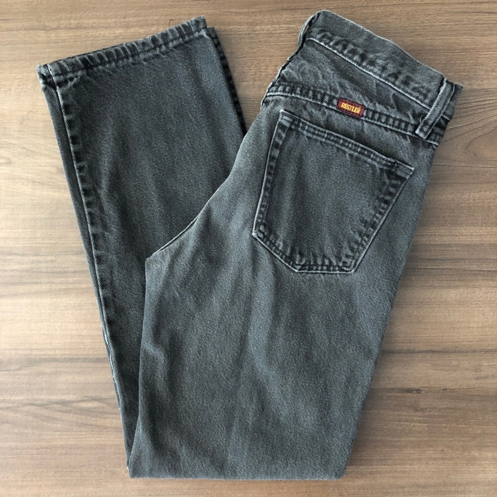 Rustler Vintage Straight Leg Boyfriend Jeans